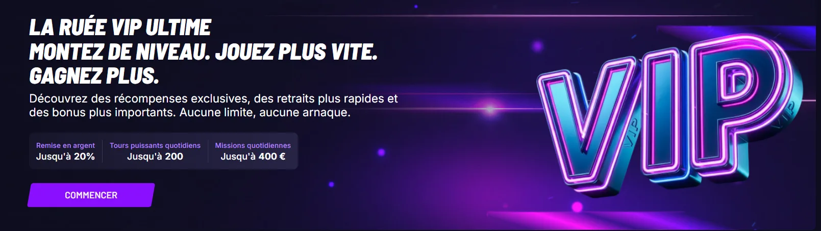 fast slots casino vip