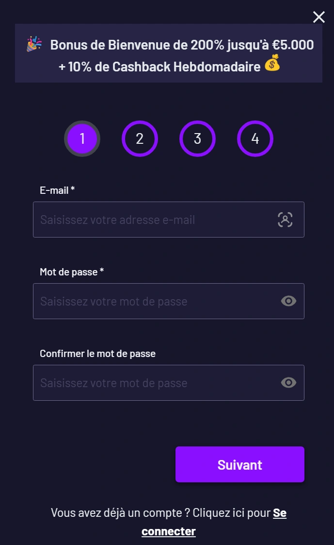 FastSlots Inscription